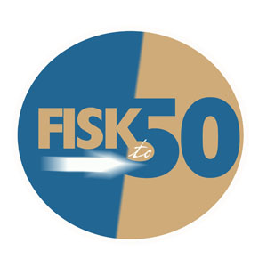 Fisk to 50 logo